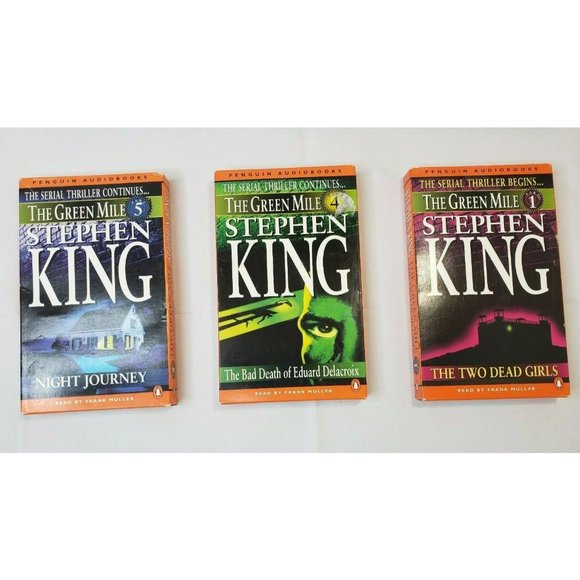 Audio books Steven king The Green Mile Part 1,4 and 5 Read By Frank Muller - Picture 2 of 8